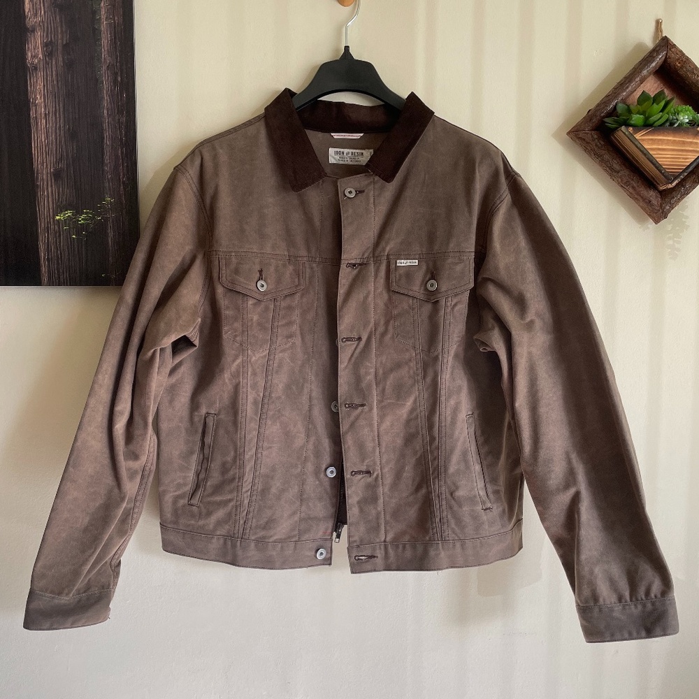 IRON AND RESIN WAXED RAMBLER JACKET